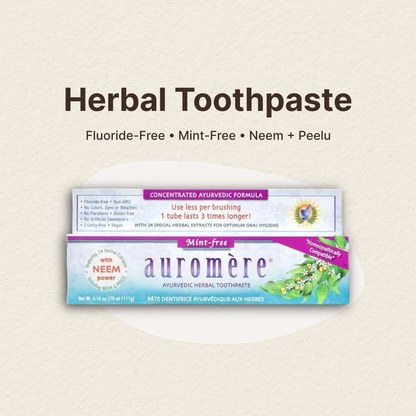 Auromere Mint-Free Toothpaste